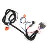 DC 12V H4 Headlight Relay Harness Ceramic Socket Relay Wiring Harness Kit  Offroad Truck