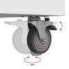 Golf Cabinet with Wheels Universal White 90 x 45 x 98 cm