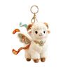 Flying Plush Wool Toy Keychain Pendant Soft Hanging Ornament for Bag and Backpack