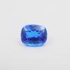 Natural Blue Tanzanite Loose Gemstone Cushion Cut 12.40 Ct for Jewelry Making and Gem Collections