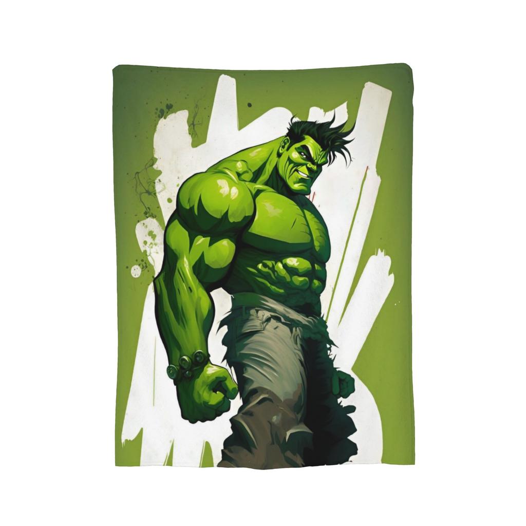 Retro Hulk Fleece Mesti pledas Pledai sofai Kelionei Super minkštas lovatiesė,