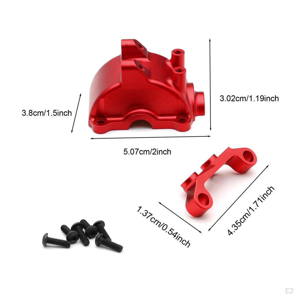 1/10 RC Car Gear Box Cover Differential Case Easy To Install DIY Modified Replacements