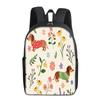 Volcano Dinosaur Print Single Layer Everyday Backpack Plain Style for Boys/Girls Youth Best Gifts 2D Flat Comic Learner Bags
