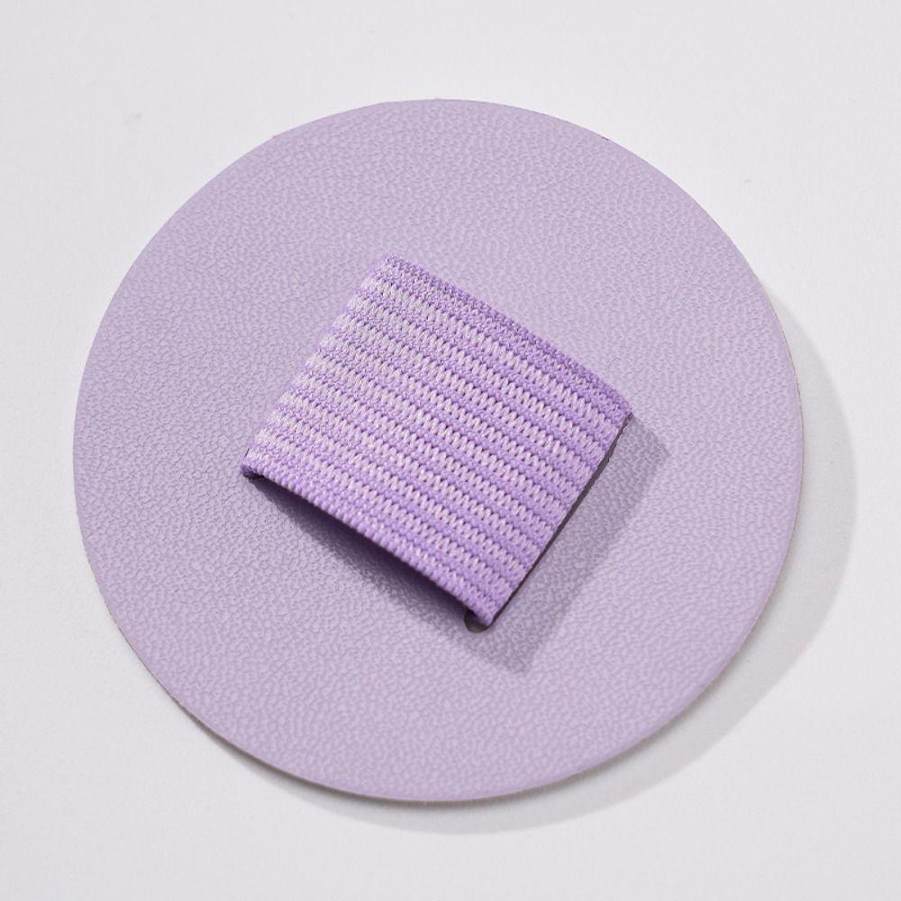 Elastic Loop Round Pen Holder Self-adhesive Kawaii Stationery Aesthetic Pen Holder  Calendar