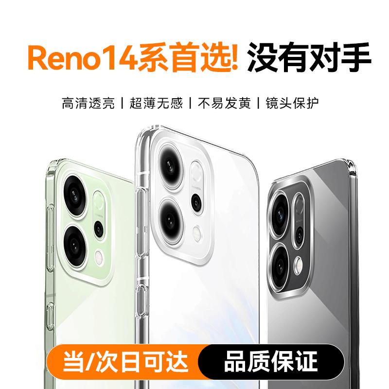 

OPPO Reno Series Transparent Anti-Drop Phone Case