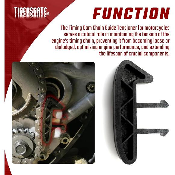 Timing Cam Chain Guide Tensioner Compatible with 1999-2006 Harley Twin Cam Models Replace.39965-99