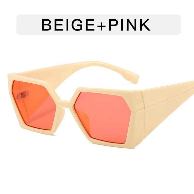 European American Stylish Sunglasses for Women Fashion Trendy Wide Leg Men's Sunglass Vintage Designer Women's Sun Glasses