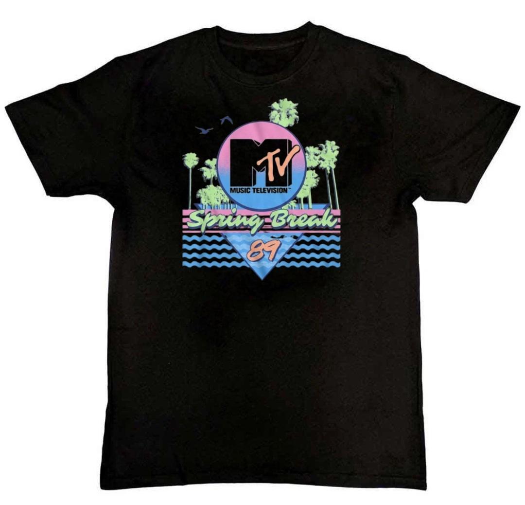 MTV Music Television Graphic Print Mens T-Shirt XXXXL