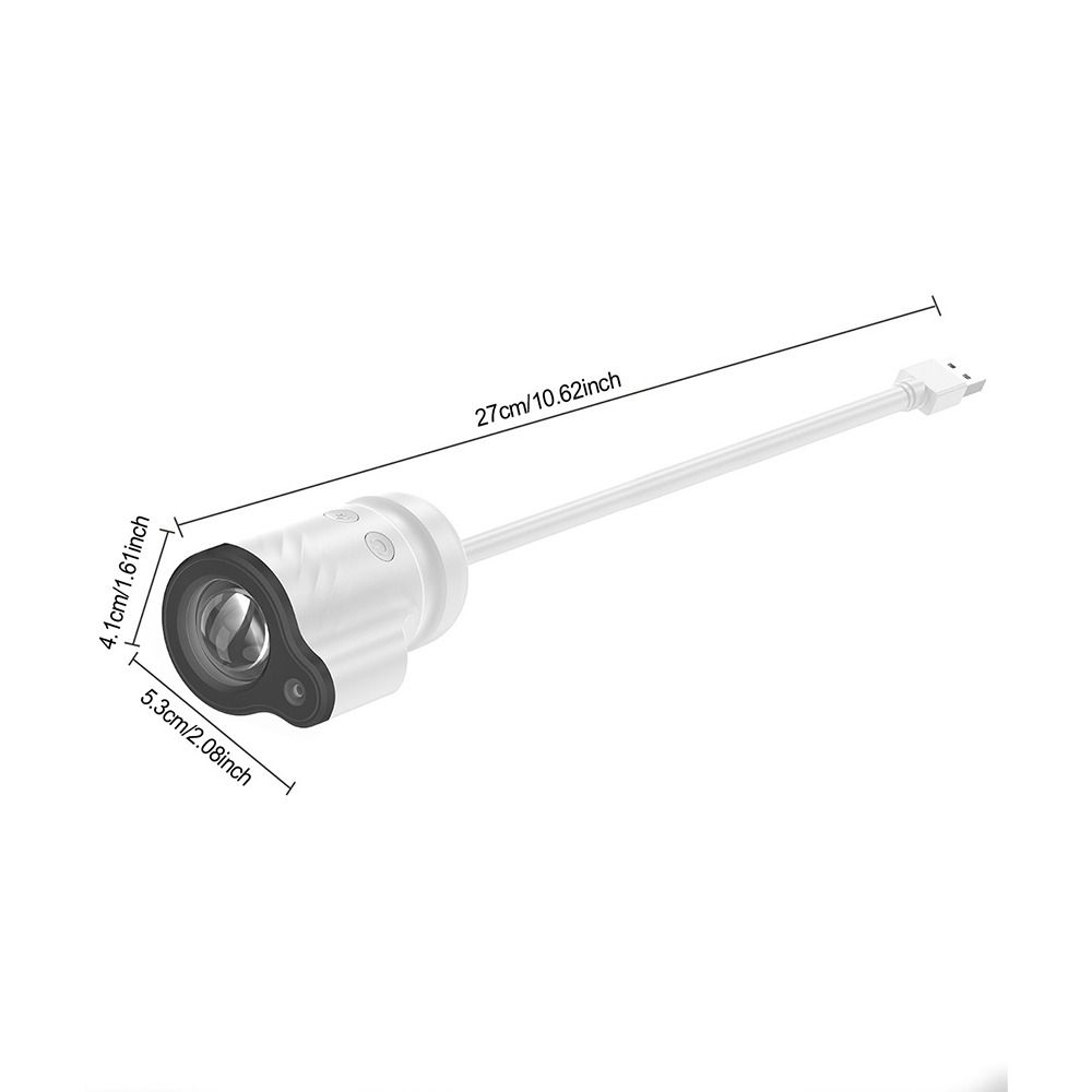 Multiple Scenes LED USB Projector Light Adjustable Brightness Starry Sky Lamp Immersive Atmosphere
