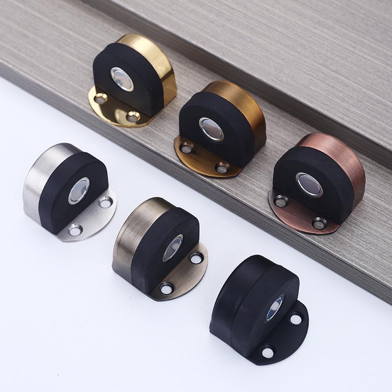 Stainless Steel Punch-Free Door Stopper Buffer Limiter Bumper Plug