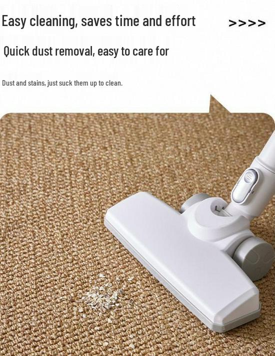 Sisal-Look Thickened Paving Carpet for Living Room, Studio, Bedroom, or Entrance