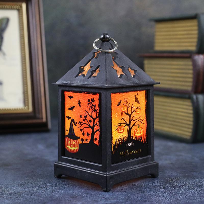 

Ретро Хэллоуин Ночной светильник Тыквенный фонарь светодиодный ночник Домашнее украшение для вечеринки Сделай сам свеча лампа pumpkin