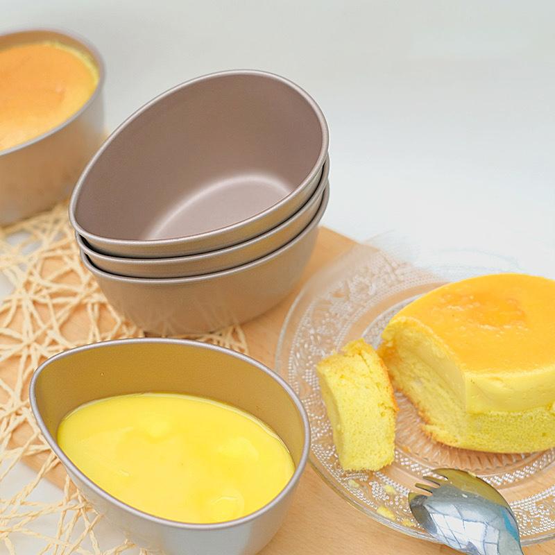 Steamed Egg Bowl Egg Shape Bowl Stainless Steel Heat Resistant Metal Food Serving Mixing Poached Egg Bowl Kitchen Supplies