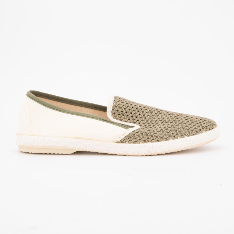 Men's Grey Crudo Slip-on Espadrilles SOUTHERN MOCCASSIN