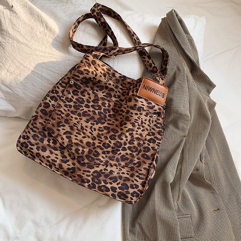 leopard totes