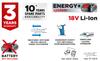 Energy+ 18V Li-Ion battery pump, without battery