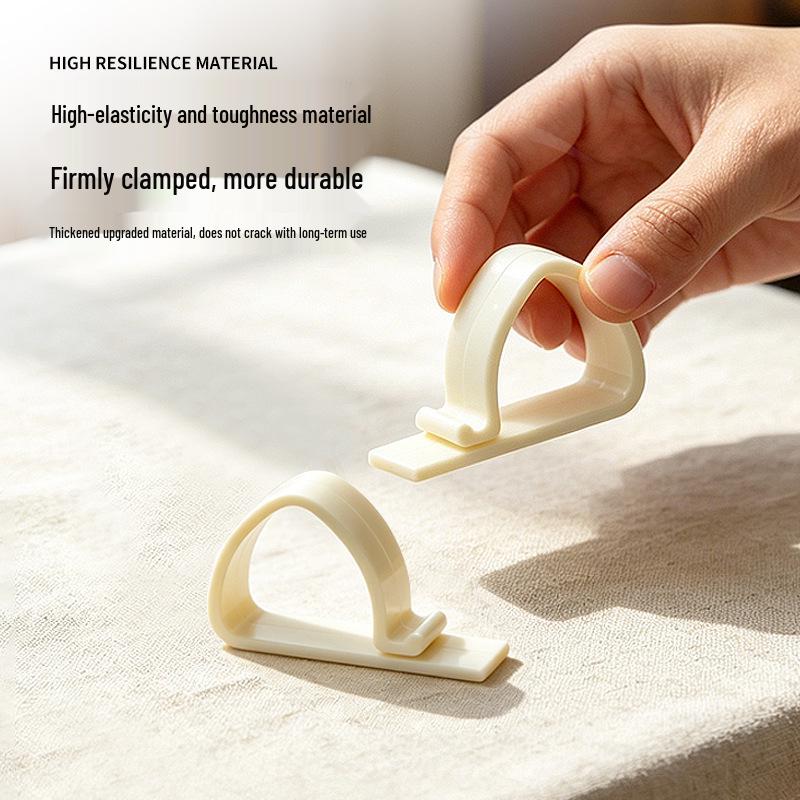 Anti-Slip Tablecloth Clips – Thickened, Non-Run Fixing Clips for Kitchen