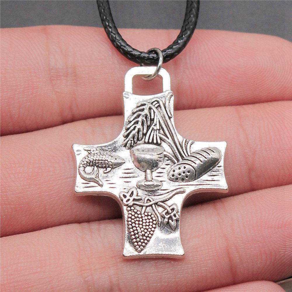 Kreuz Ankh Antikes Ägyptisches Amulett Anhänger Antike Bronze Metall Brautkragen Halskette Bestseller
