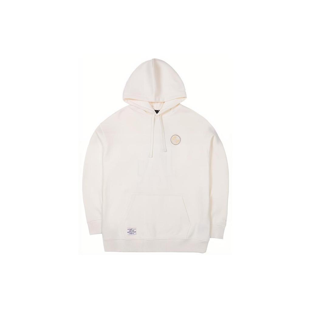 New Era SS23 College Style NY Letter Printed Pullover Hoodie Unisex hoodies Ivory 13558600