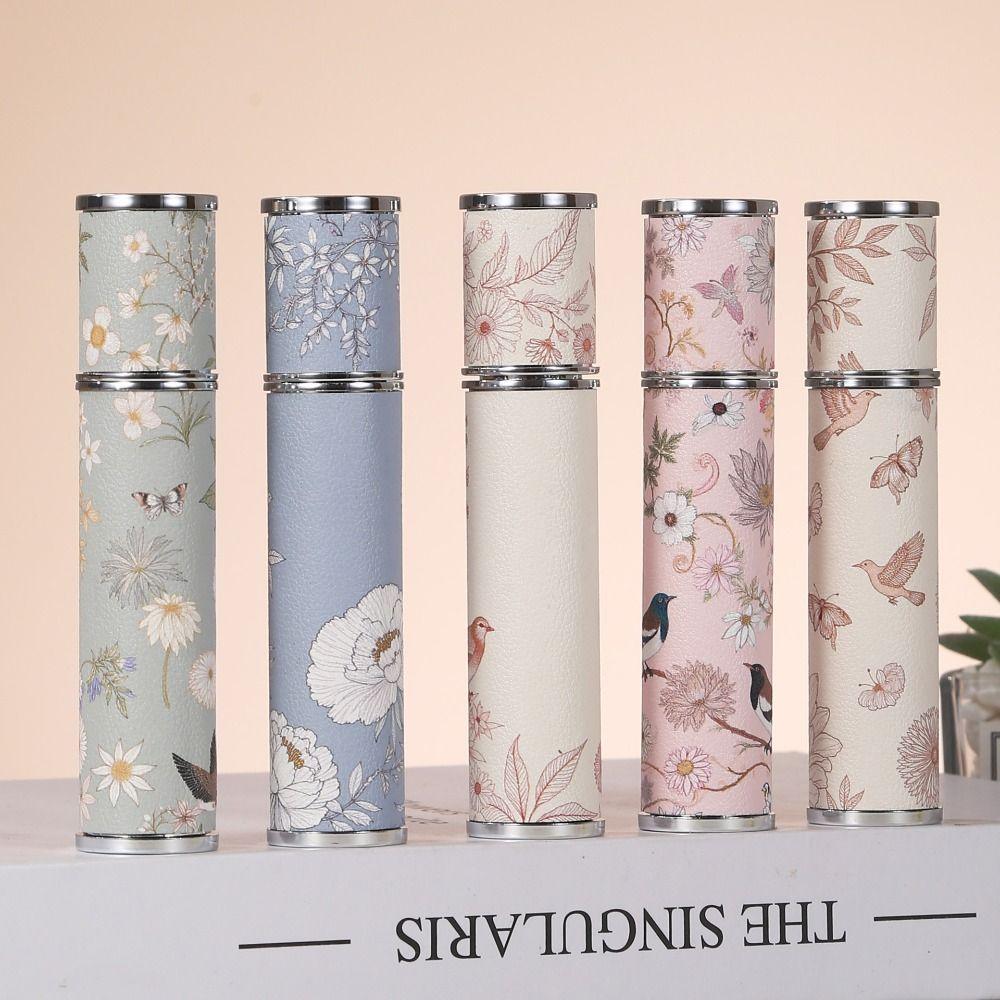 Mini-Parfümflasche aus Leder, nachfüllbarer Parfümzerstäuber für Reisen, Kosmetikspender