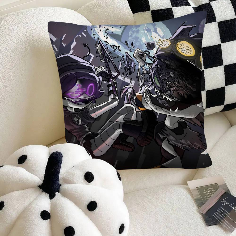 M-Murder D-Drones Spiel Kissenbezug Mode Quadratischer Kissenbezug Schlafzimmer Sofa Zimmer Ins Dekoration Freizeit