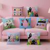 Cartoon Barbapapa CUTE   Maple Design Cushion Cover Happy Autumn Harvest Decor Holiday Decorati Pillow Cover