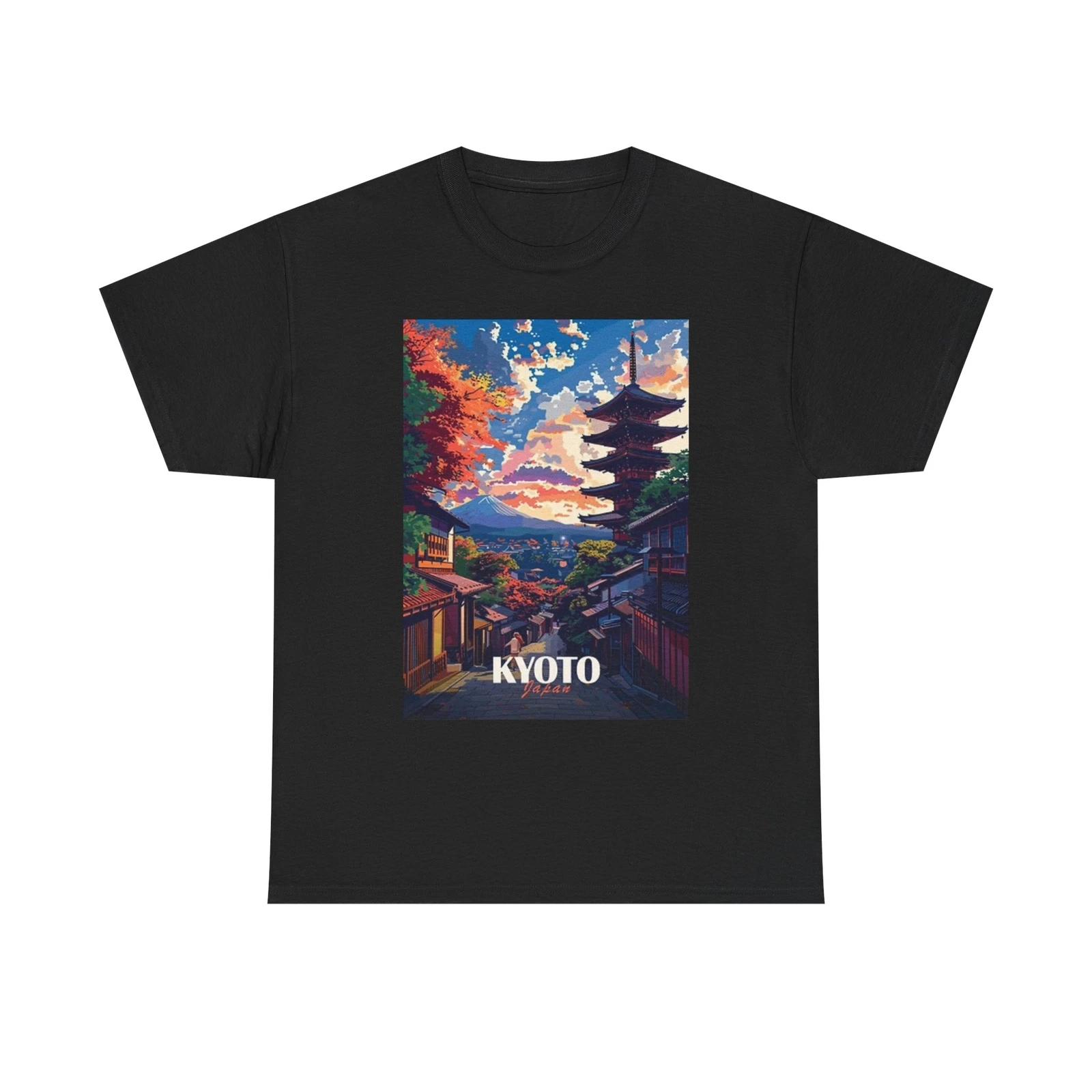 Men s and Women s T-shirts Kyoto Japan Graphic XL
