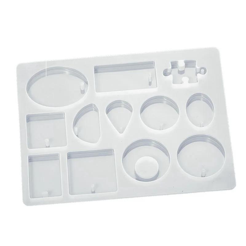 Crystal Glue Diy Tool Handmade Set Pen Holder Ashtray Earrings Pendant Jewelry Silicone Mold Combination