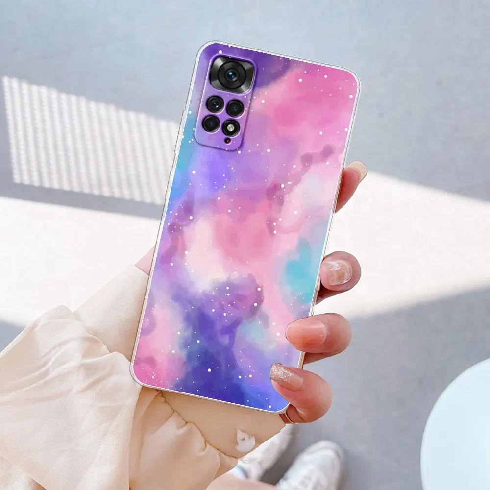 For Redmi Note 11 Case Soft Silicone TPU Phone Cover For Xiaomi Redmi Note 11S Cases Coque Redmi Note 11 Pro 4G 5G Bumper Fundas