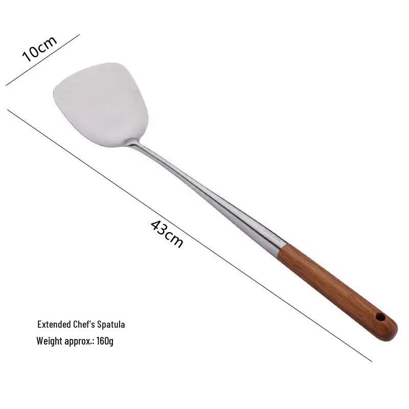 ZISIZ Stainless Steel Wok Spatula