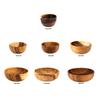 Round Salad Bowl - Wide Range Of Uses - Durable And Reliable Wooden Bowls Bowl Bowls Round Bowl