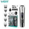 Original 111 5-in-1 Electric Hair Clipper Care Nose Hair Multifunctional Shaving Hair Trimmer Set with LED Digital Display Safe and Skin-friendly