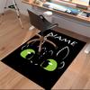 Custom Personalization How To Train Your Dragon Toothless Print Area Rug - Soft, Washable Non-Slip Indoor Mat,Living Room,Home&Office Decorative Rug