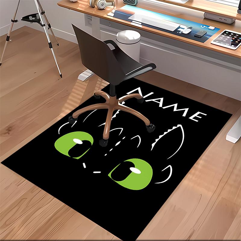 Custom Personalization How To Train Your Dragon Toothless Print Area Rug - Soft, Washable Non-Slip Indoor Mat,Living Room,Home&Office Decorative Rug