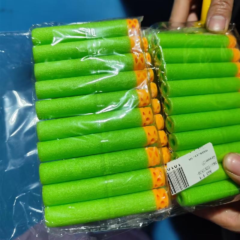 Hollow Soft Hole Head 72cm Refill Toy Bullets Eva Material Toy Accessories