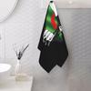 Algerian Pure Blood Flag Black Soft Face Towel Quick Dry Pool Bath Cotton Towels Absorbent