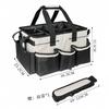 Large Capacity Cleaning Kit Bag, Portable Crossbody Handbag For Cleaning Tools Storage