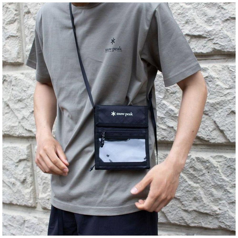 Snow Peak Pouch Ecopak Travel Pouch One BlAck Sp Ac 25su00200019 [w150 X D10 X H185  Mm ]