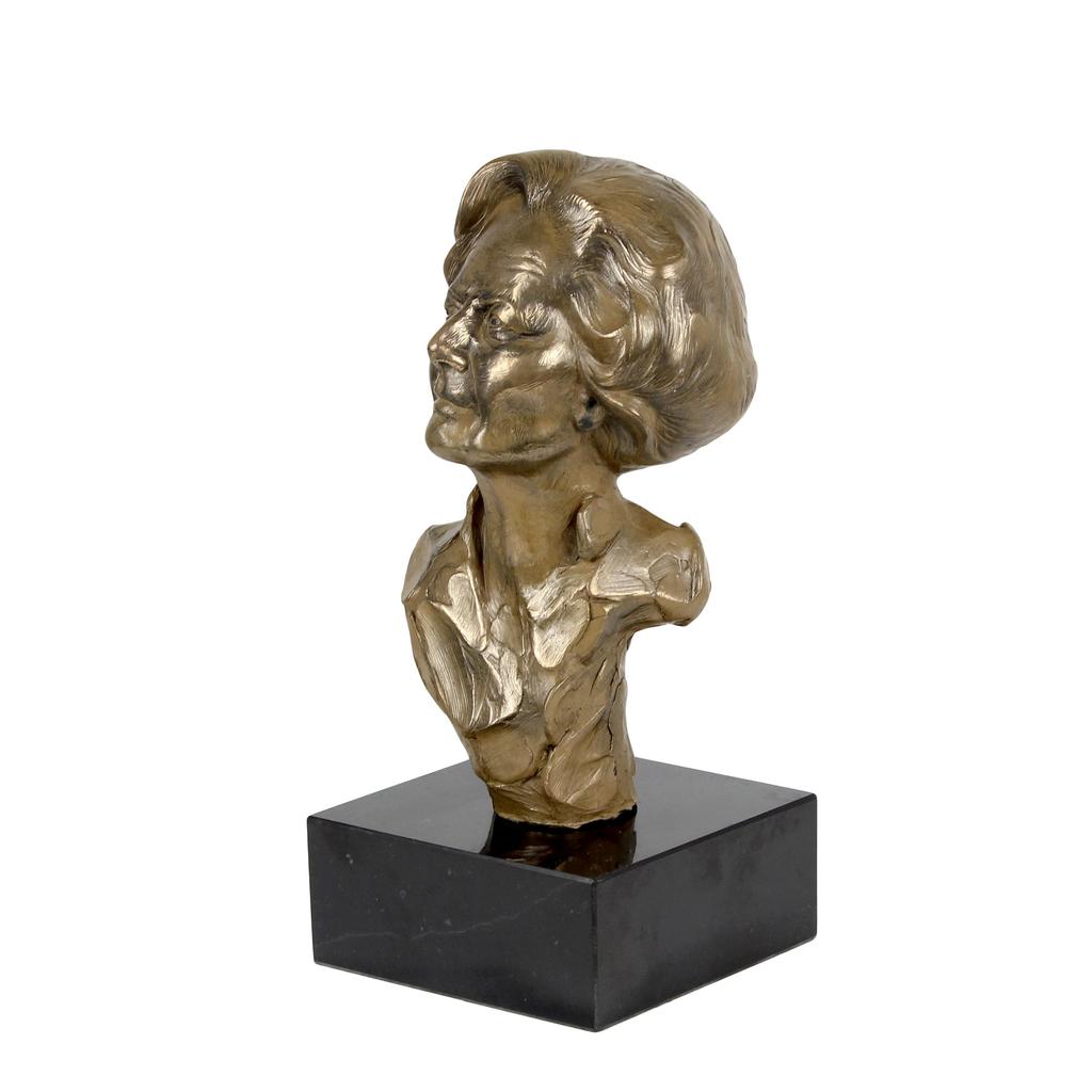 Margaret Thatcher – Marble bust, statuette of a famous person | Art-Dog