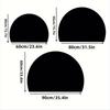 1Pcs Colorful Tree Semi Circle Welcome Doormat Non-Slip for Outdoor Patio Porch Kitchen Bathroom Entryway Floor Mat