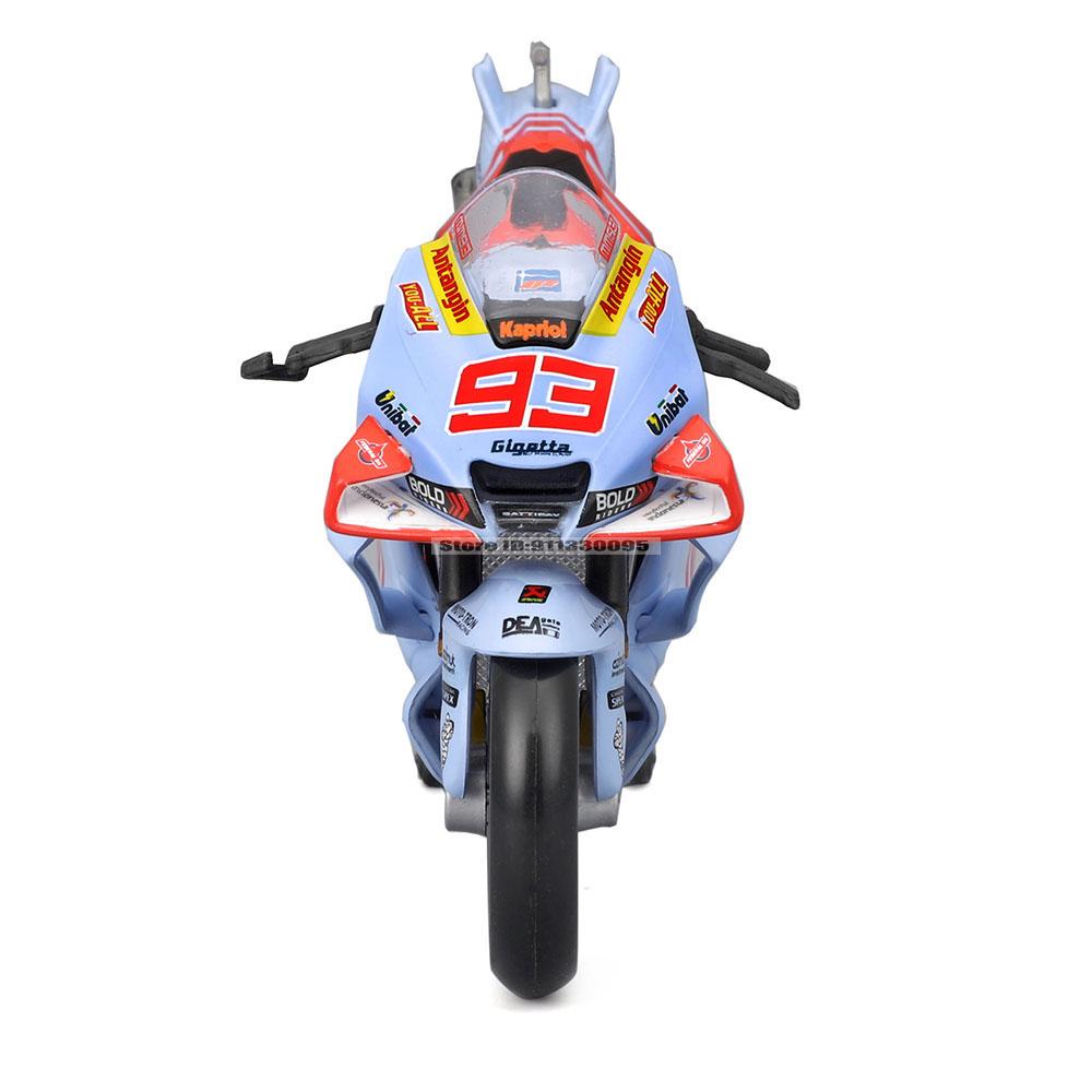 Maisto 1:18 #93 Marc Marquez #73 Alex Marquez 2024 Gresini Racing MotoGP lega di fusione modello di motocicletta collezione regalo giocattolo