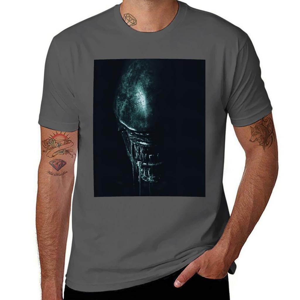 Alien  Dark Tshirt Work Casual Loose Fit Tshirt
