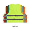 Children's Multi-Pocket Reflective Mesh Vest for Road Construction Sites