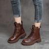 Martin boots women's British style short boots 2025 autumn and winter Korean version velvet thickened versatile platform boots ins tide