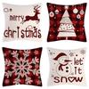 Christmas Pillowcase Combination Multi-patterned Cushion Party Festive Sofa Living Room Pillowcase Pillowcase