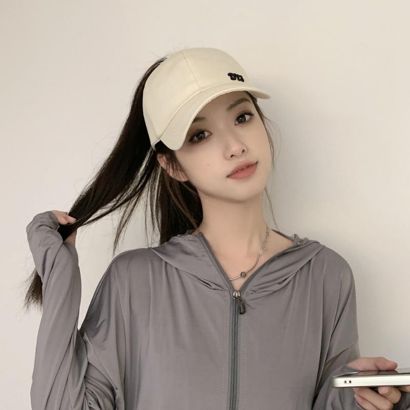 High Ponytail Baseball Cap Women's Summer Sunshade Sun Protection Empty Top Cap Sun Hat UV Protection