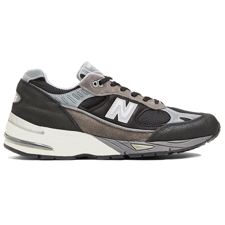 Slam Jam x New Balance 991 Made In England Shap Store Ανδρικά Αθλητικά Παπούτσια Μαύρο Ασημί M991SJM