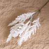 6 Pcs Snowy Branches Artificial Tree Picks Frosted Fake Plants Stems for Crafts Wreaths Winter Home Kitchen Table Decor