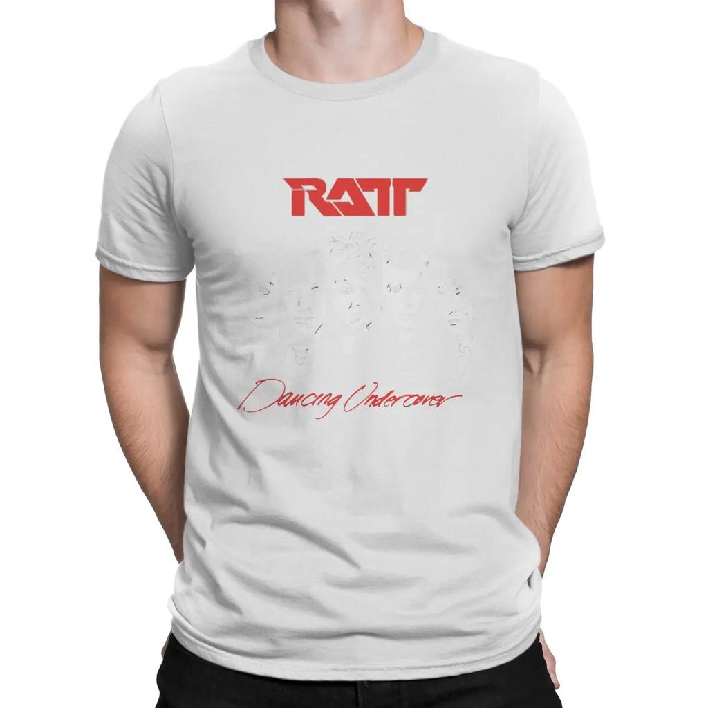 Ratt Band T Shirt Ratt Pure Cotton Tops Fun Short Sleeve Crew Neck Tee Shirt Gift Idea T-Shirt Unisex