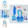 Ensemble Stars Nito Nazuna Cosplay Clothing With Polyester Material For Halloween Themed Party Dress Up